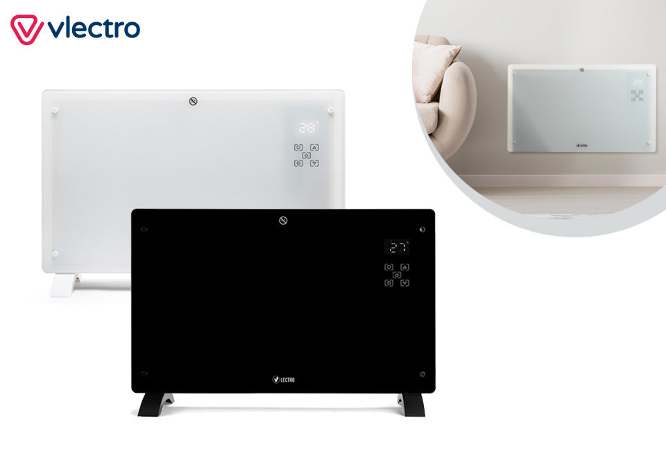 Slim verwarmingspaneel met instelbare timer