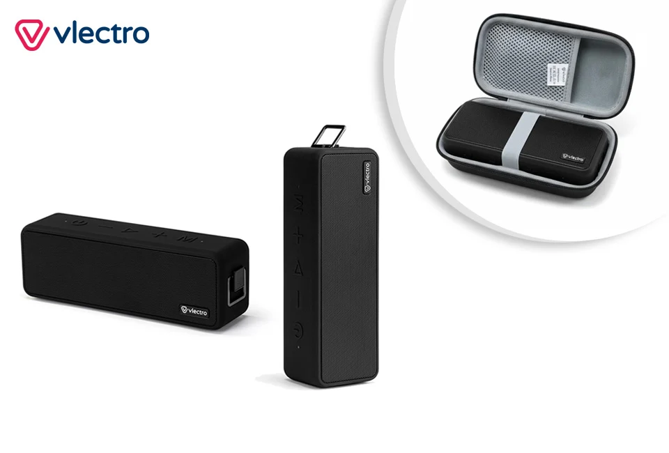 20W bluetooth speaker met gratis opbergcase