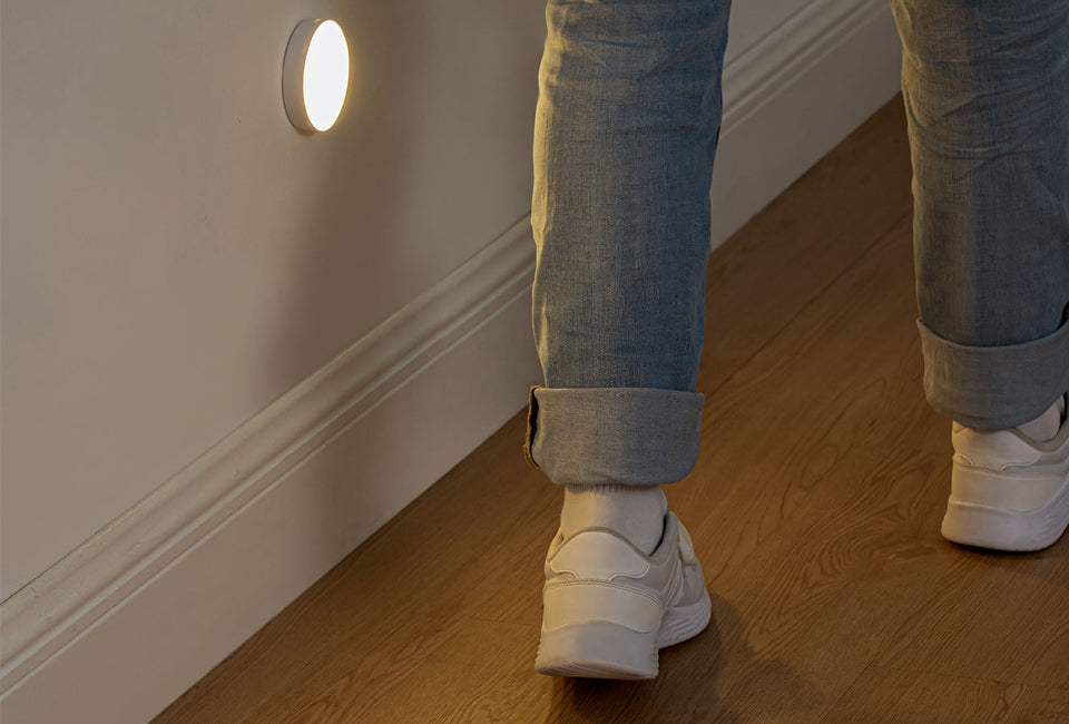 Set van 4 ledspots met sensor