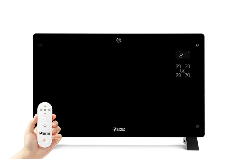 Slim verwarmingspaneel met instelbare timer