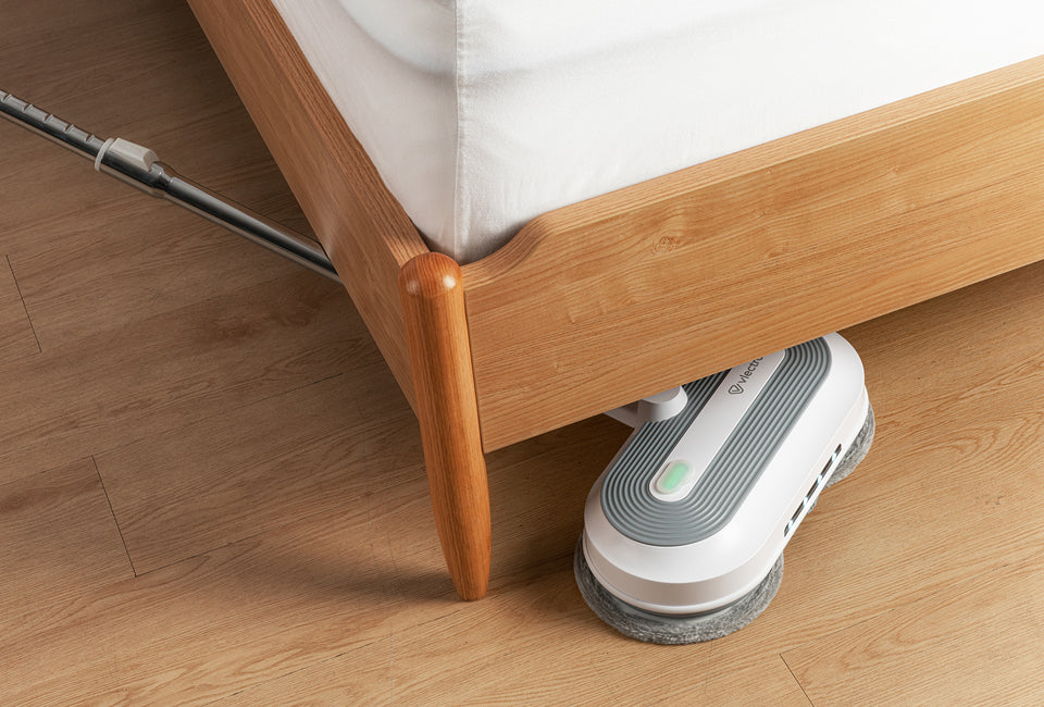 Draadloze roterende vloerreiniger