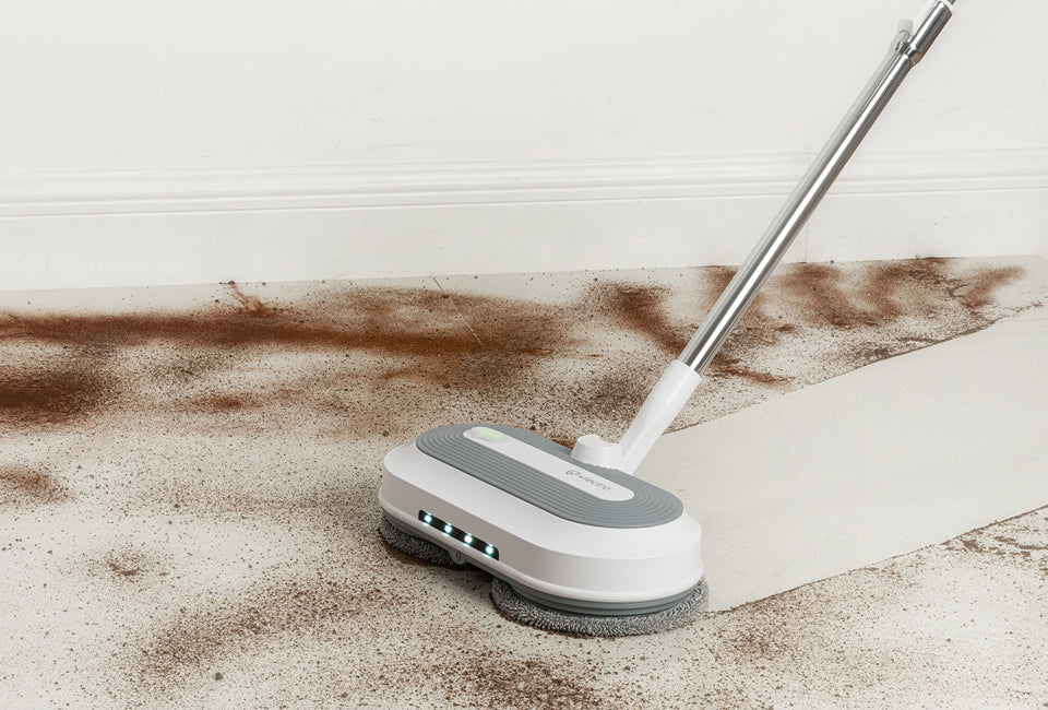 Draadloze roterende vloerreiniger