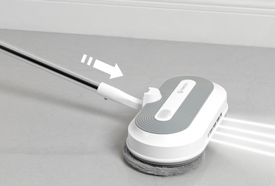 Draadloze roterende vloerreiniger