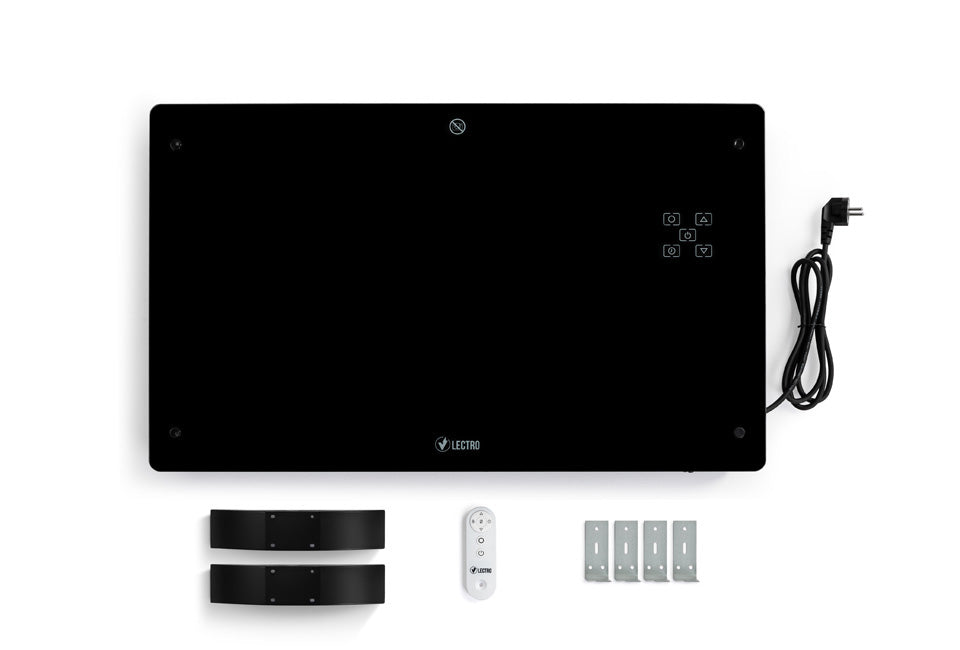 Slim verwarmingspaneel met instelbare timer