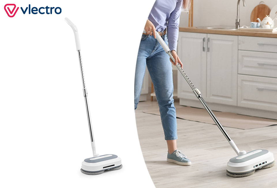 Draadloze roterende vloerreiniger