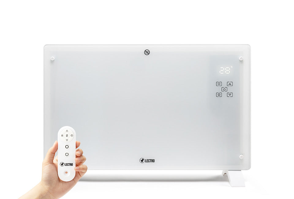 Slim verwarmingspaneel met instelbare timer