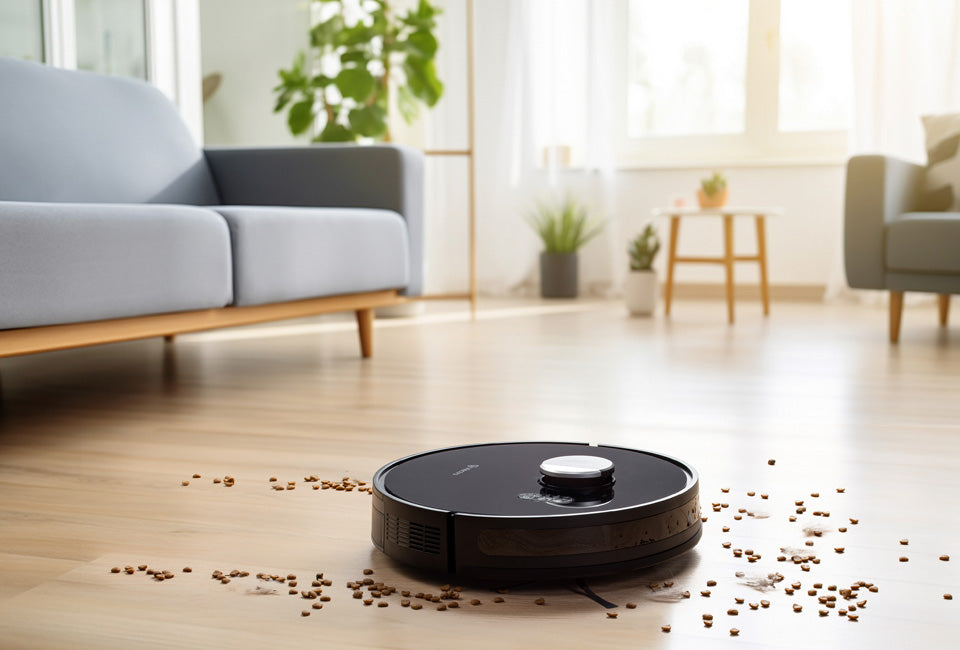 Slimme 2-in-1 robotstofzuiger met dweilfunctie