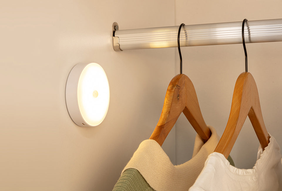 Set van 4 ledspots met sensor