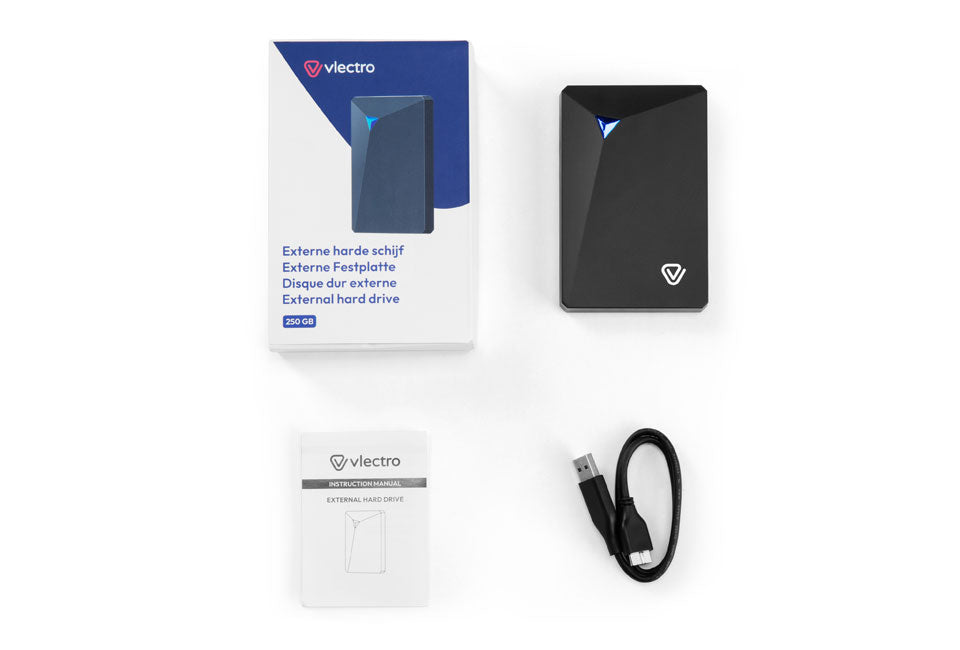 Externe harde schijf van 1000 GB