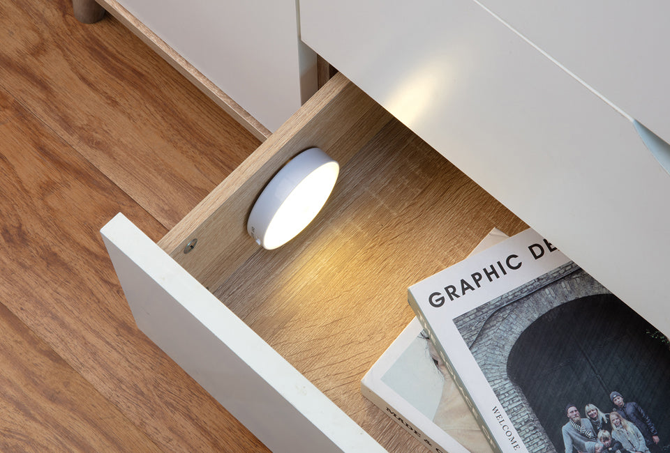 Set van 4 ledspots met sensor