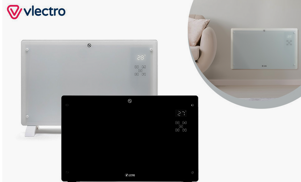 Slim verwarmingspaneel met instelbare timer