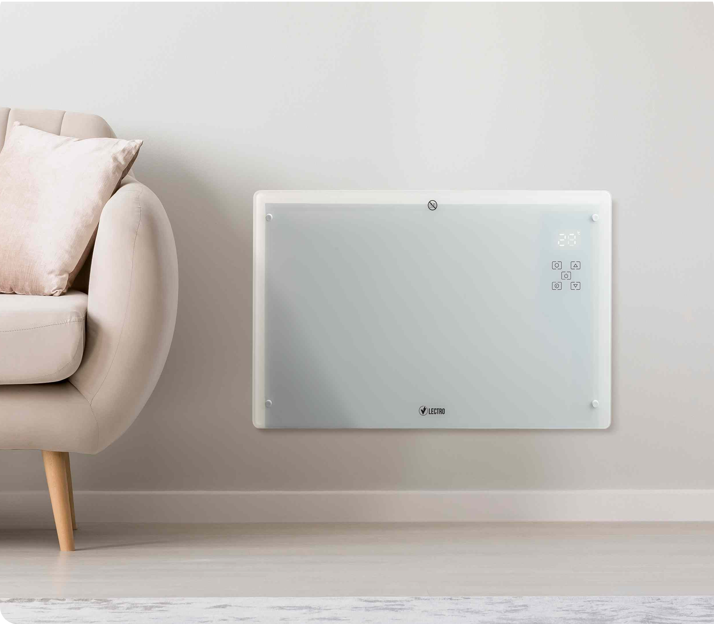 Opvouwbaar elektrisch droogrek